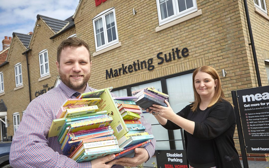 Housebuilder backs appeal to bring the joy of reading to children in hospital