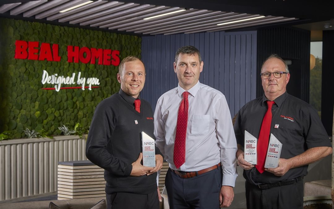 Beal managers hailed as construction site stars in housebuilding industry awards