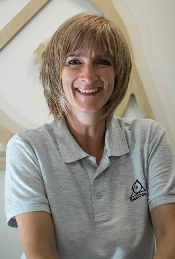 Julie Laight of BikeStow