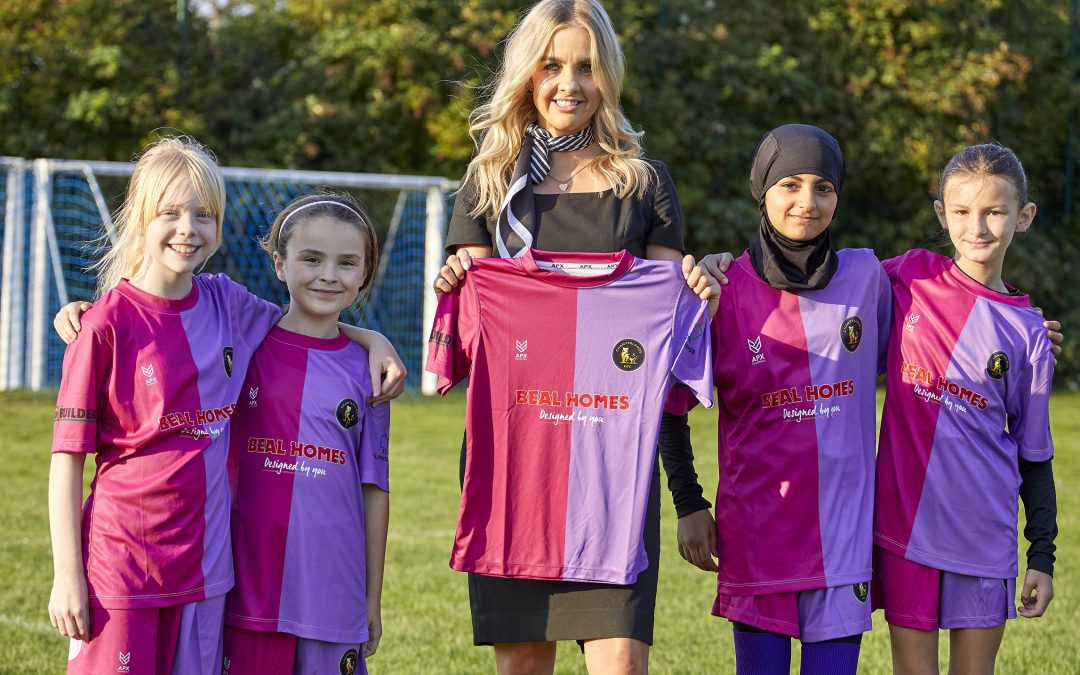 Beal Homes backs booming girls’ football club inspired by Lionesses