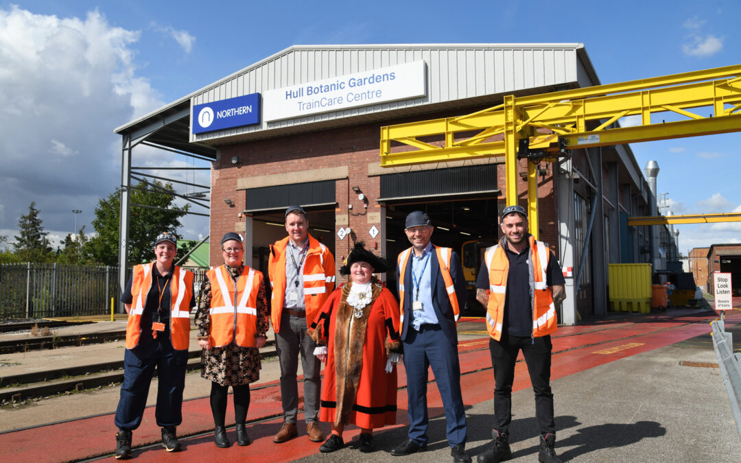 Civic visit signals council’s growing support for city’s rail engineering sector