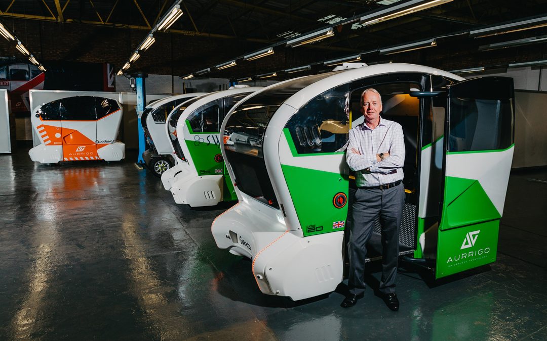 Autonomous transport specialist Aurrigo takes AIM with flotation