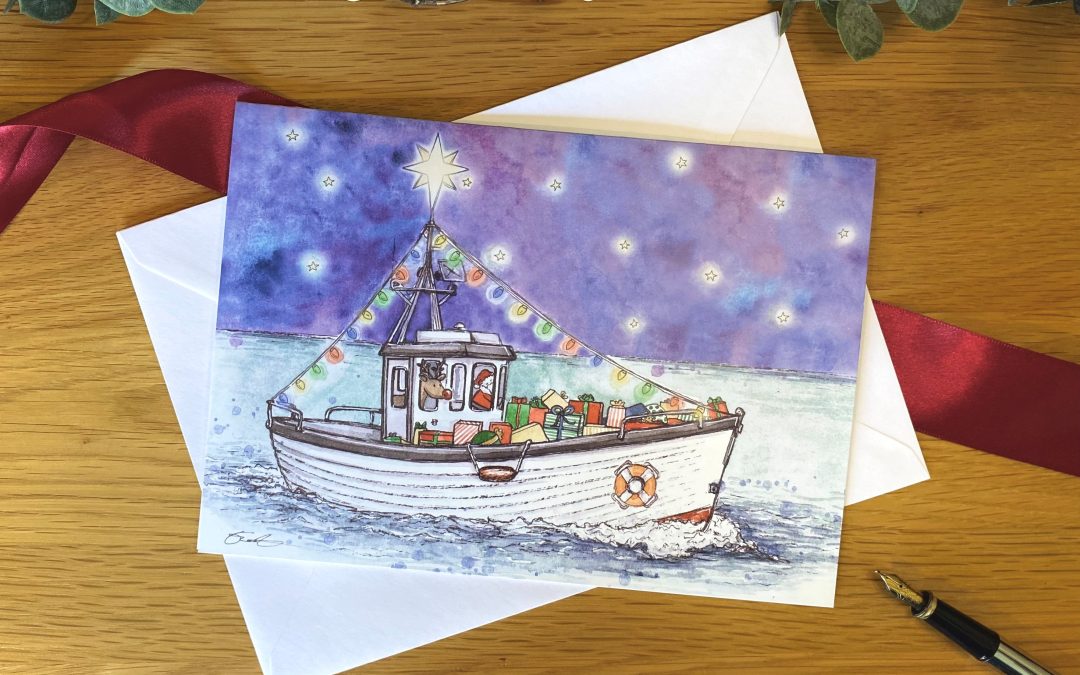 Leading artist teams up with Sailors’ Children’s Society to create charity Christmas card