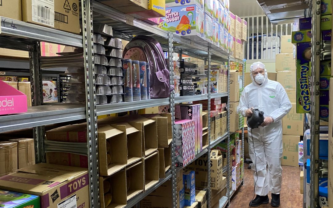 Anti-Covid fogging system clears online retailer to deliver a safety-first Christmas