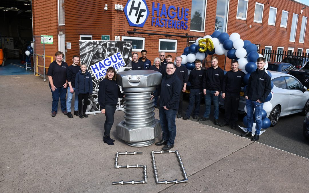 £100,000 CNC investment delivers a perfect 50th birthday present for Hague Fasteners