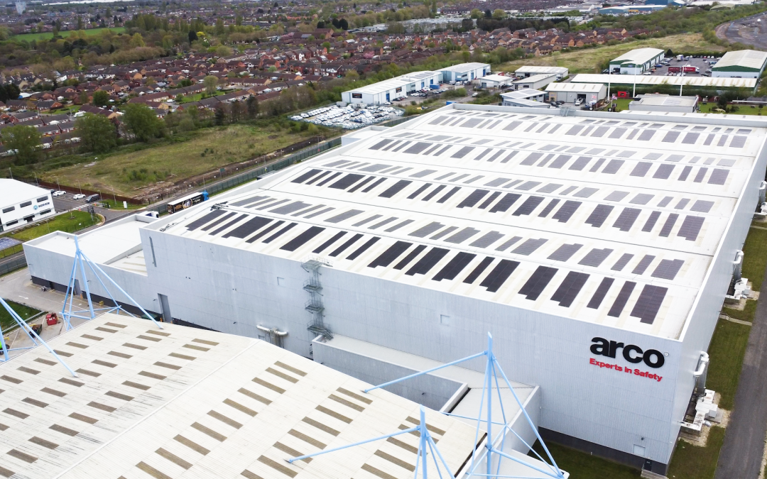Arco takes sustainability to new heights with huge rooftop solar installation
