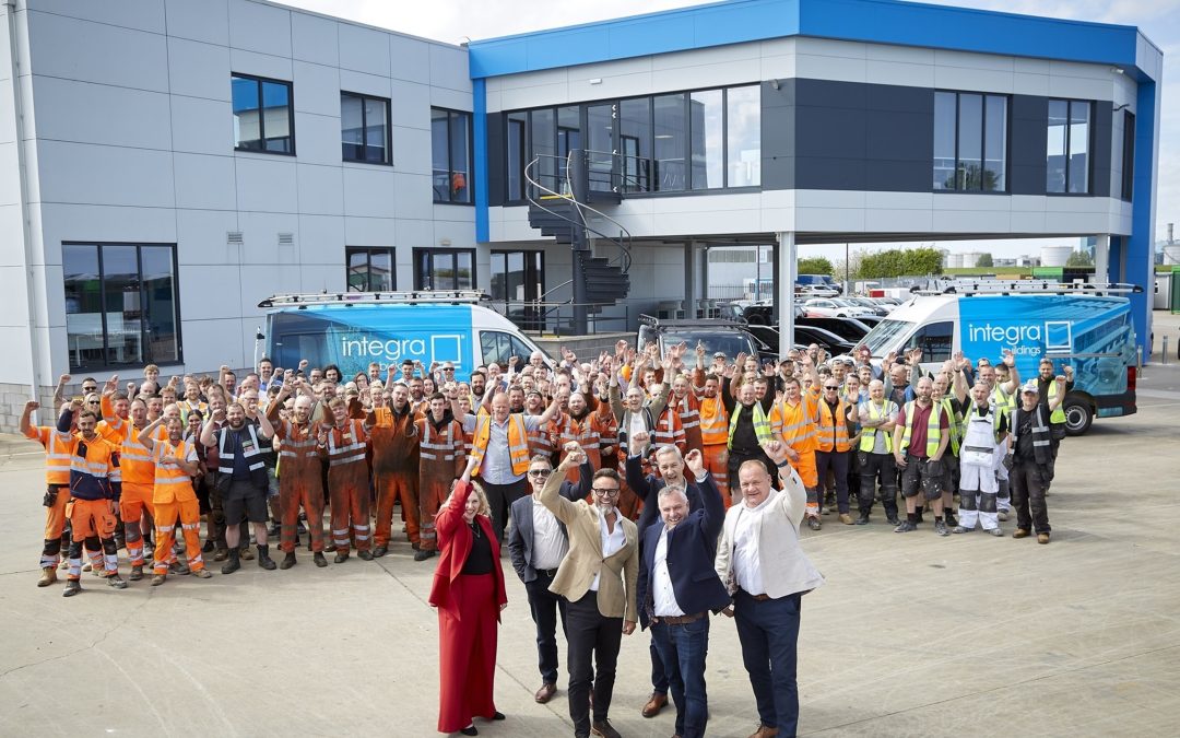 Integra Buildings honoured with King’s Award for championing sustainability in construction