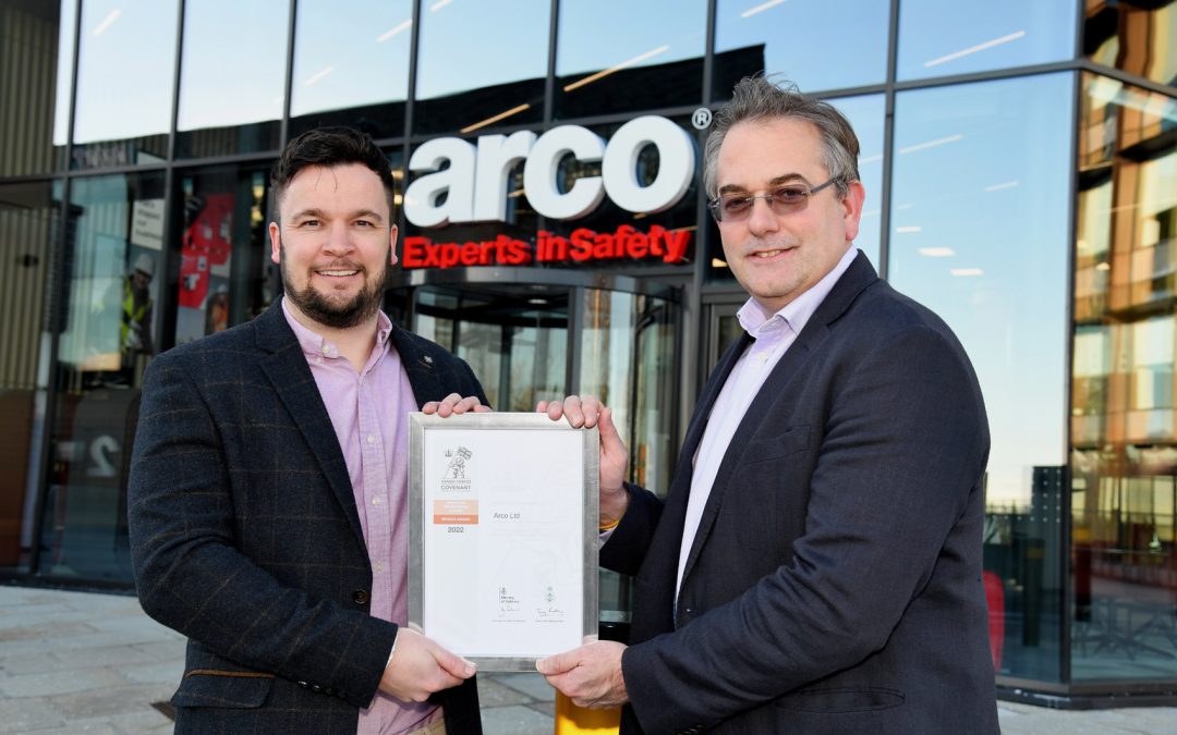 Arco signs up to Defence Employer Recognition Scheme