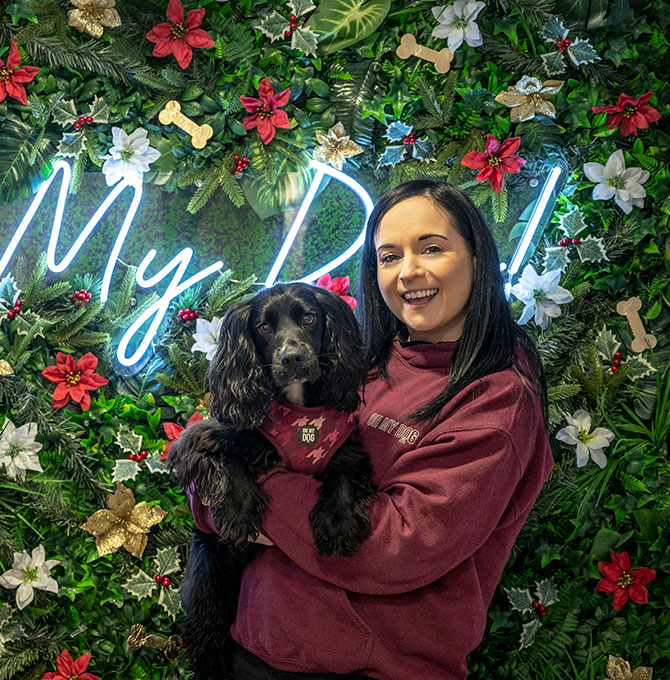 Lucy Clark founder of Oh My Dog