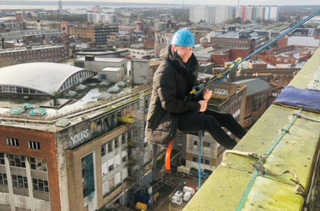 Local superheroes take on epic abseil for HEY Children’s University
