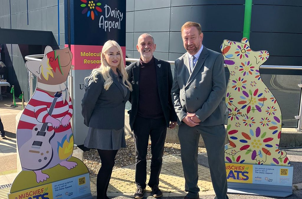 Business backs charity’s Mischief of Rats to raise funds for medical scanner