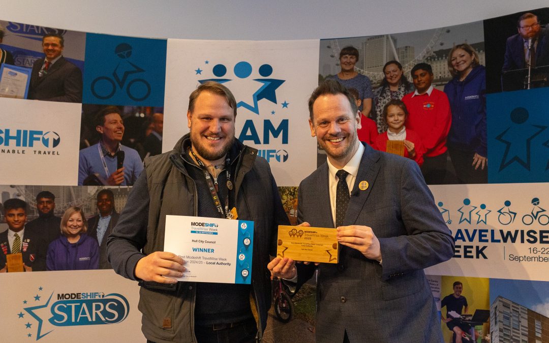 City’s active and sustainable travel credentials showcased at national awards