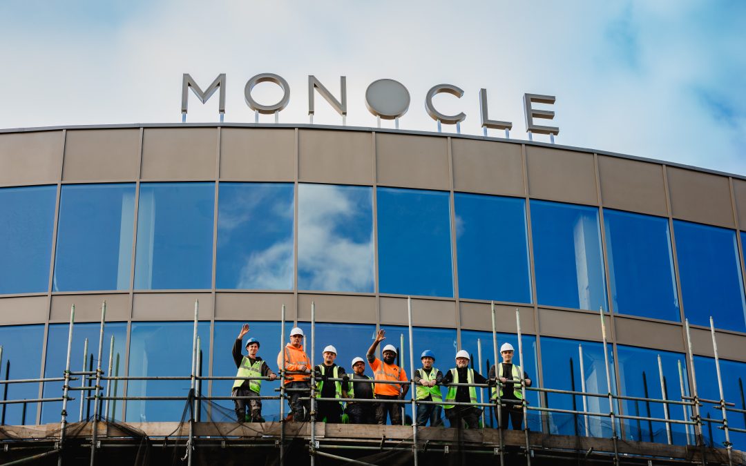 Big reveal ahead as scaffolding comes down at Monocle