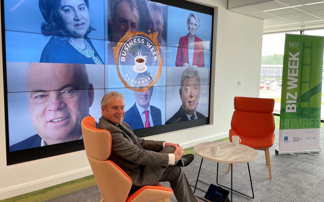 Baroness and broadcaster join guests for Elevenses interviews at Humber Business Week