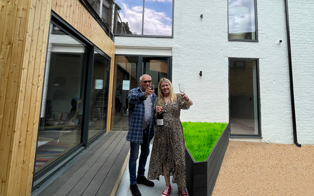 Leading marketing agency welcomes growing team to custom-designed office