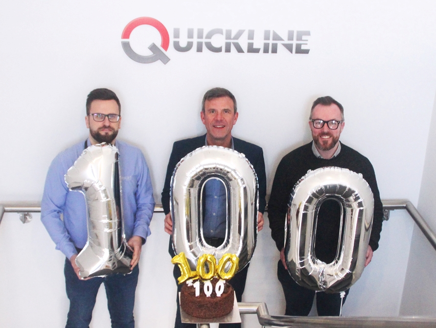 Quickline doubles team in just six months