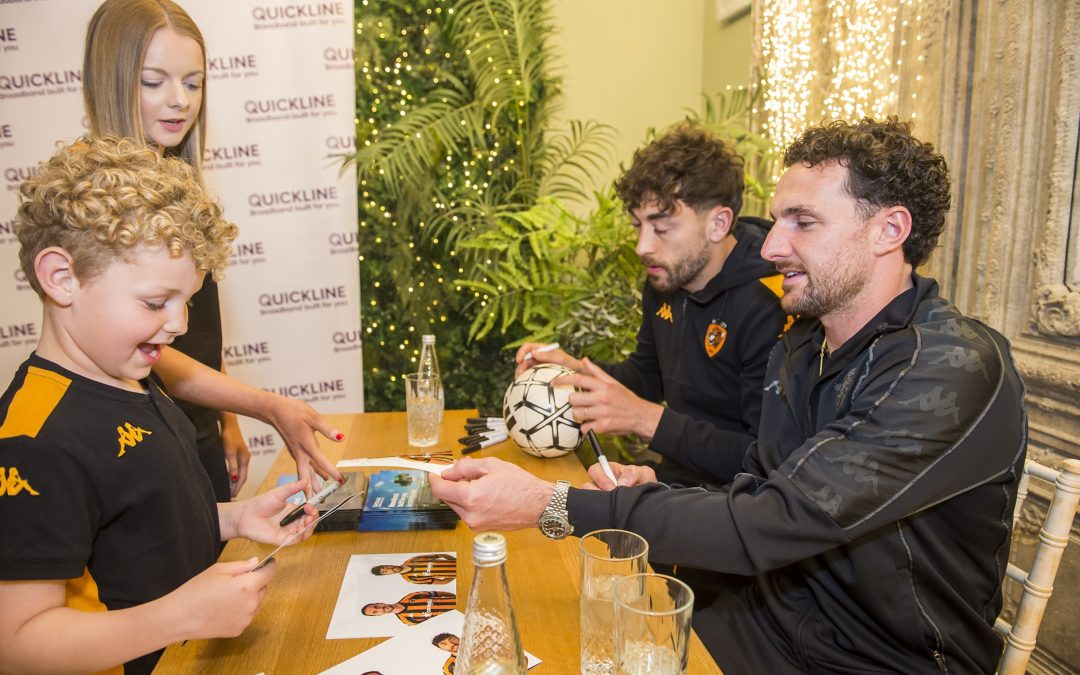 Hull City supporters introduced to their heroes by Quickline