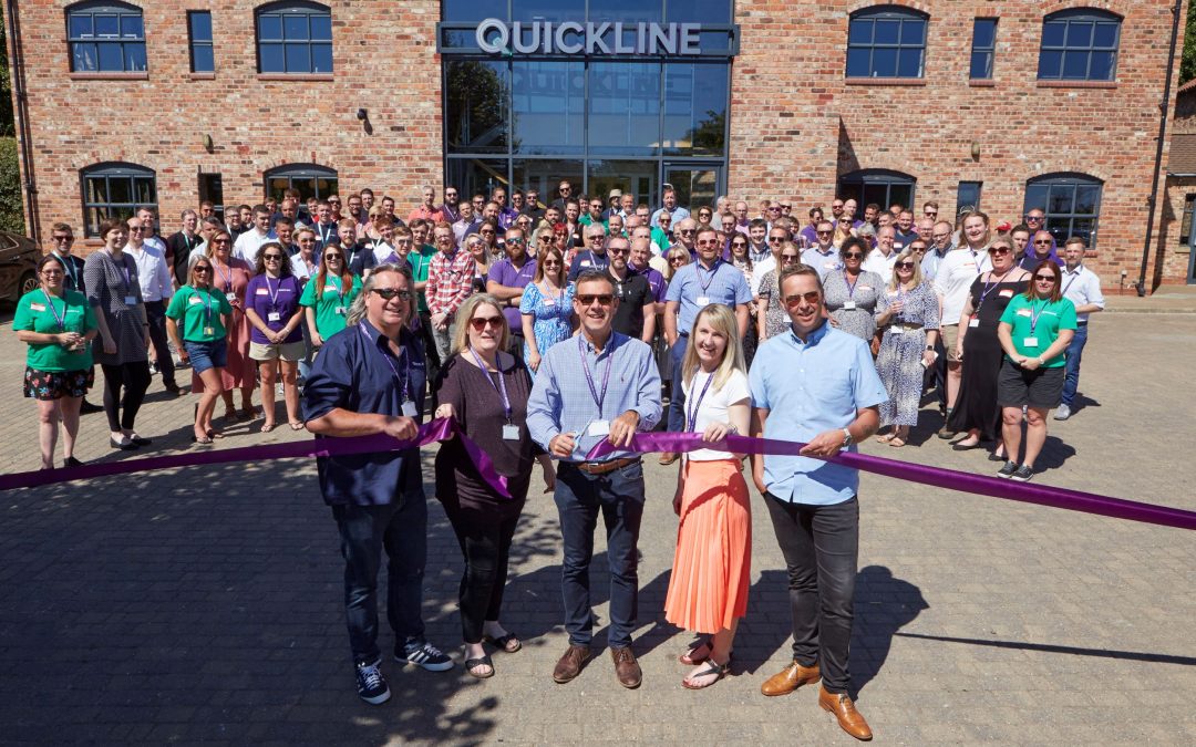 Quickline opens new HQ as part of ambitious growth plans