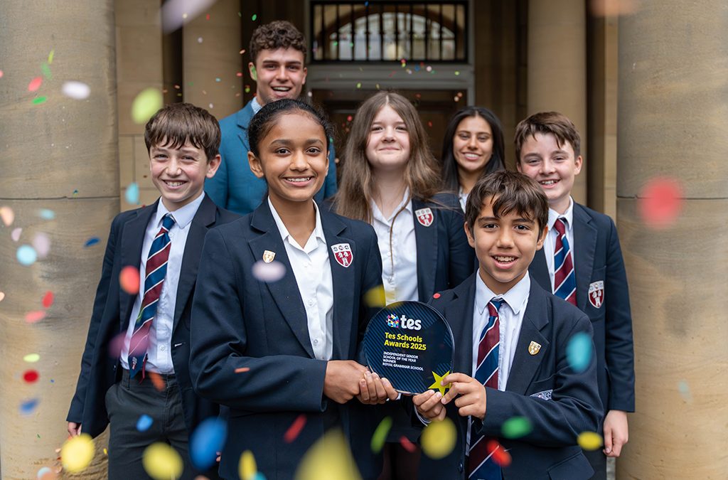 Royal Grammar School Newcastle named independent senior school of the year