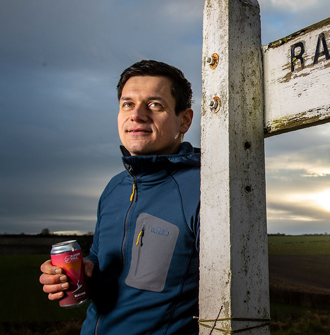 Mark Savile of Raven Hill Brewery, Driffield