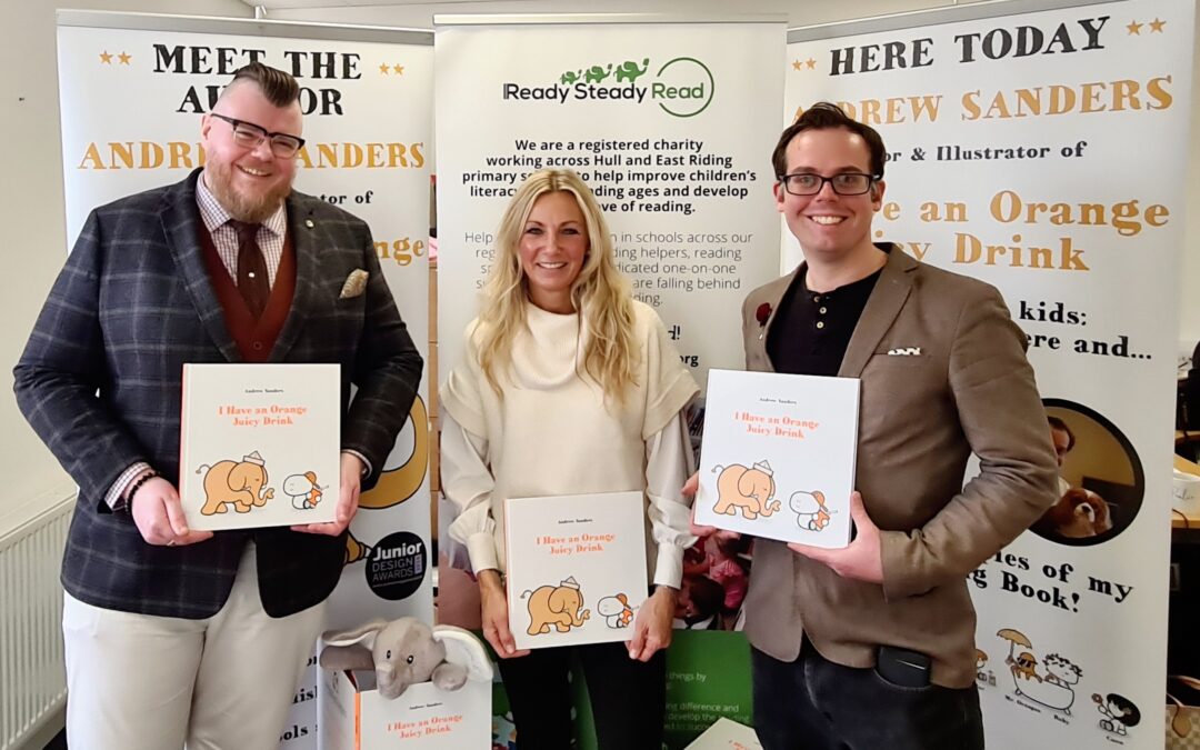 Copywriting agency, children’s author and literacy charity combine forces