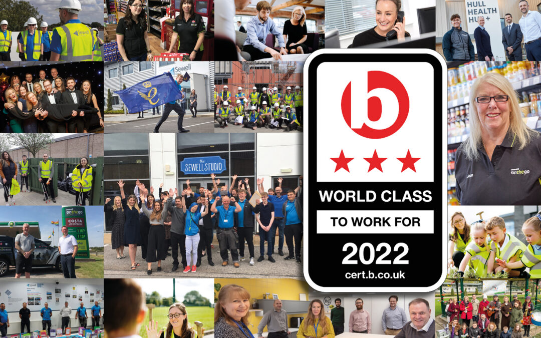 ‘World class’ recognition for Sewell Group