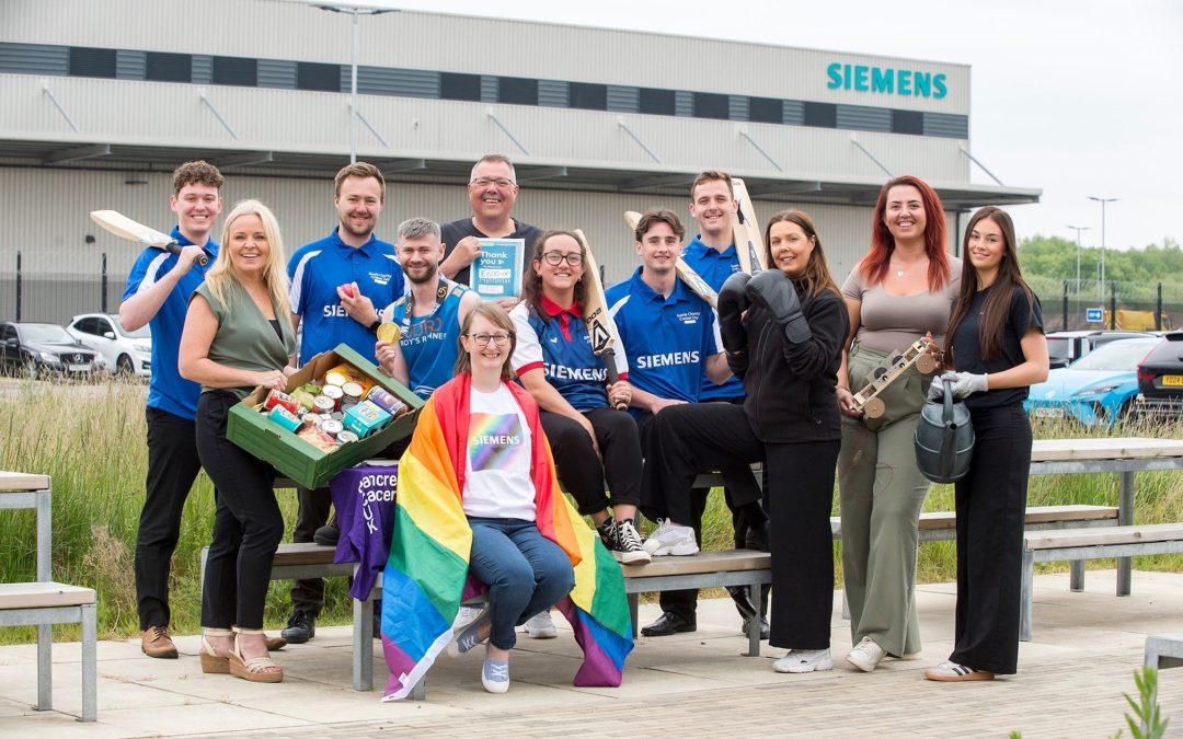 Siemens Mobility volunteers give back to make a difference to Goole community