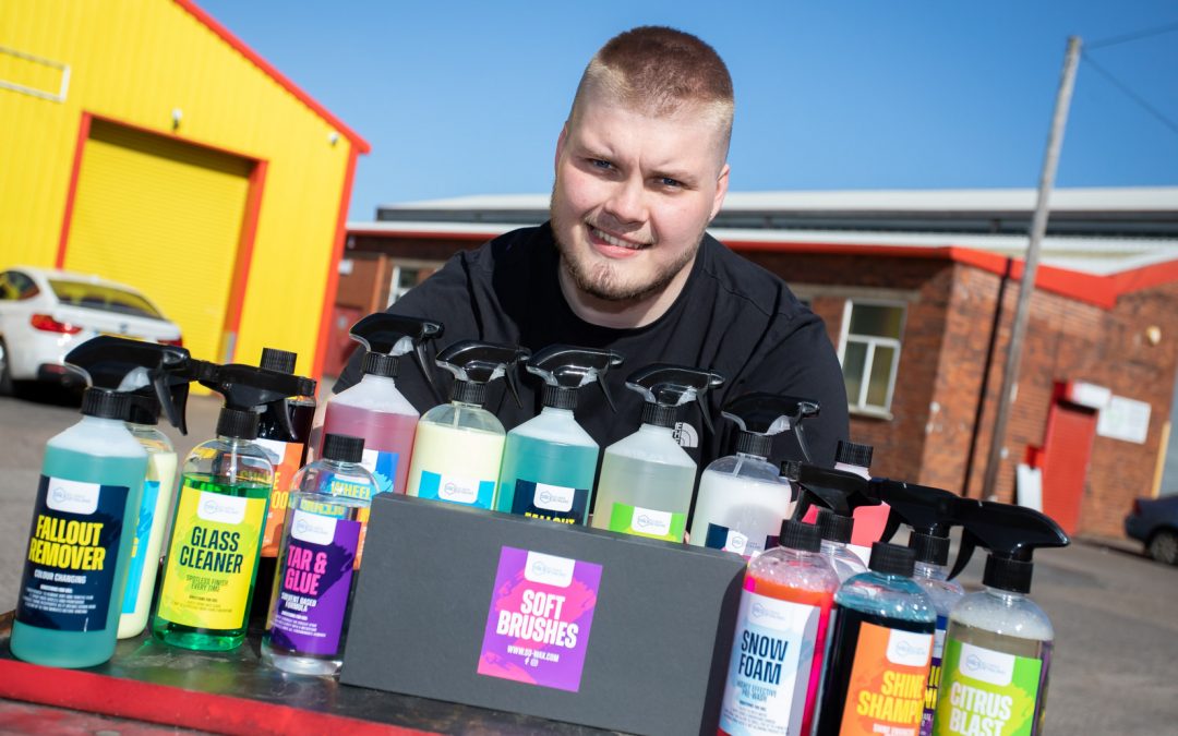 Stourbridge young entrepreneur plans to clean up with new car products business