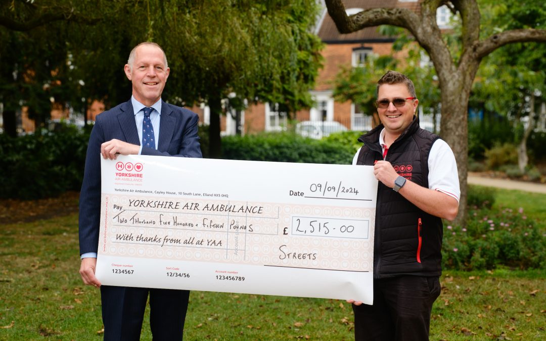 Streets golf day secures hole in one for Yorkshire Air Ambulance