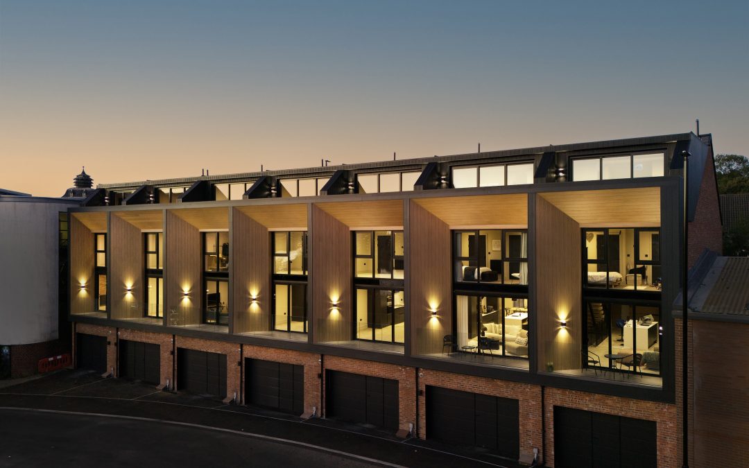 Historic Ouseburn site transformed into luxury townhouses