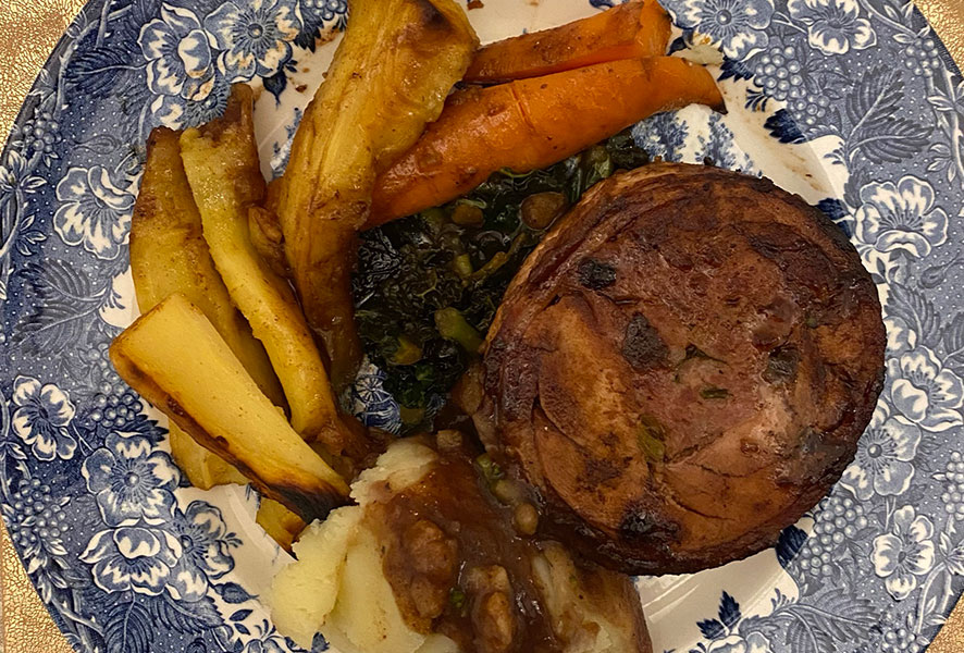 Delicious food provided by The Wellington in Malvern