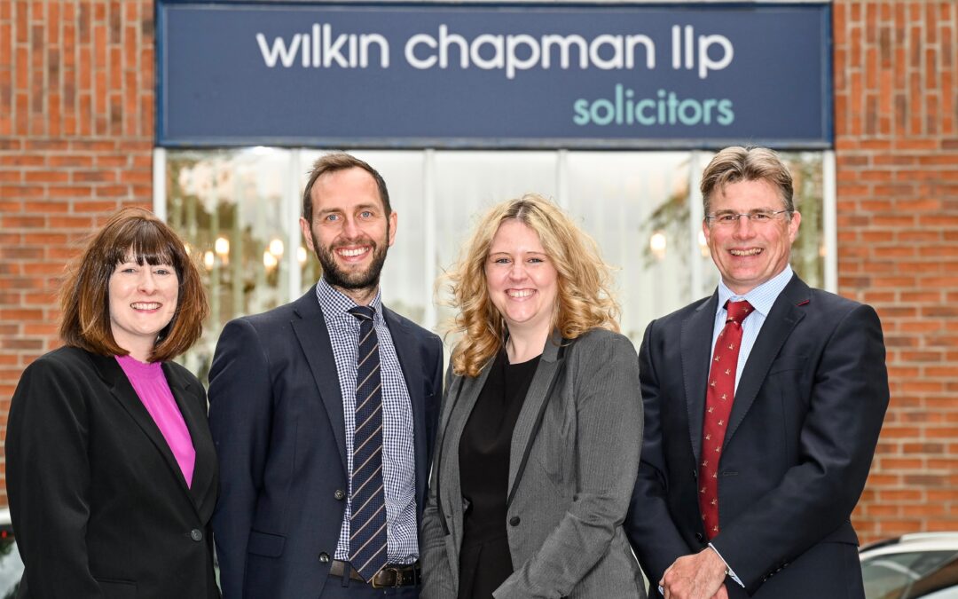 Record-breaking year leads to senior recruits at regional law firm Wilkin Chapman