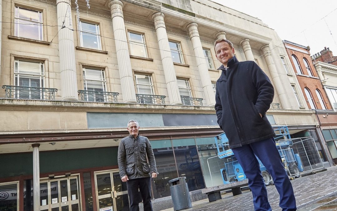 Landmark Whitefriargate buildings given sensitive facelift