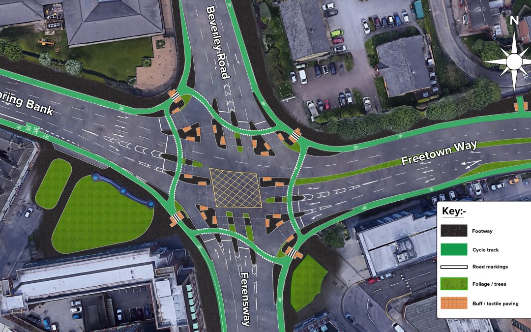 Designs for Freetown Way cycle scheme progressing