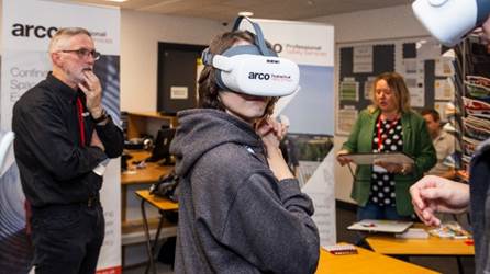 Arco experts teach Ron Dearing UTC students all about safety
